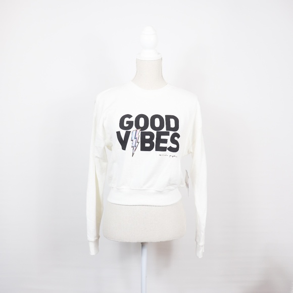 Spiritual Gangster Good Vibes Sweater Small - Picture 1 of 3